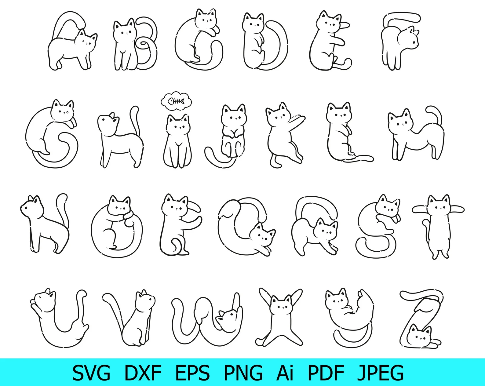Cat font