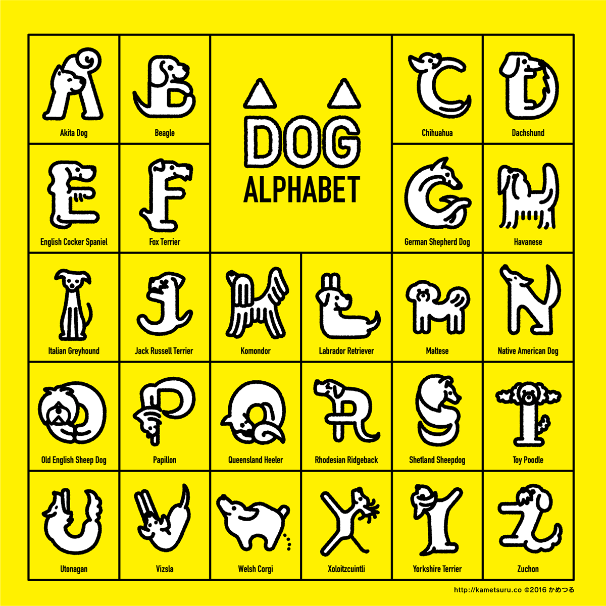 Dog font